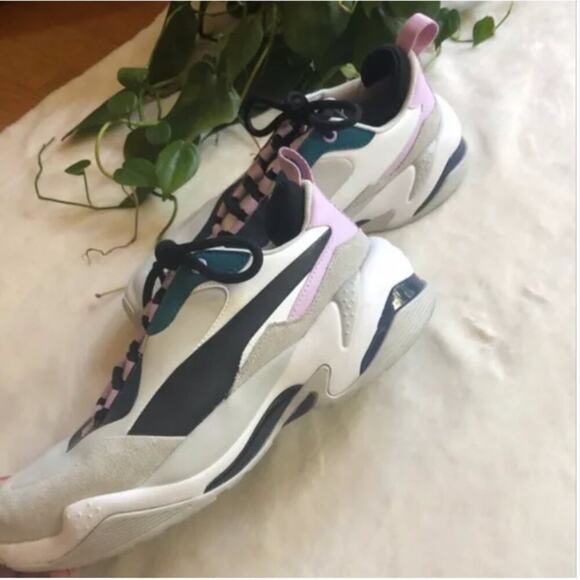 Puma Thunder Rive Droite Sneakers in Lagoon - Picture 5 of 11